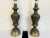 1960s Green Glass Column Lamps, Pair For Sale - Image 10 of 18