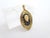 Vintage French 18k Gold and Enamel Pendant, 1900 For Sale - Image 18 of 18