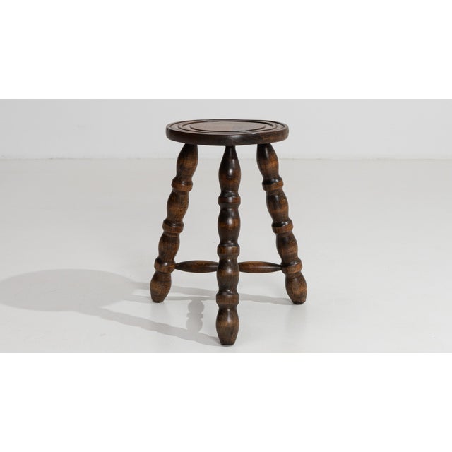 1970s French Bobbin Stool For Sale - Image 10 of 12