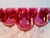 Glass Vintage 1960s Cranberry Iridescent Glass Wine Stems, Set of 12 For Sale - Image 7 of 7