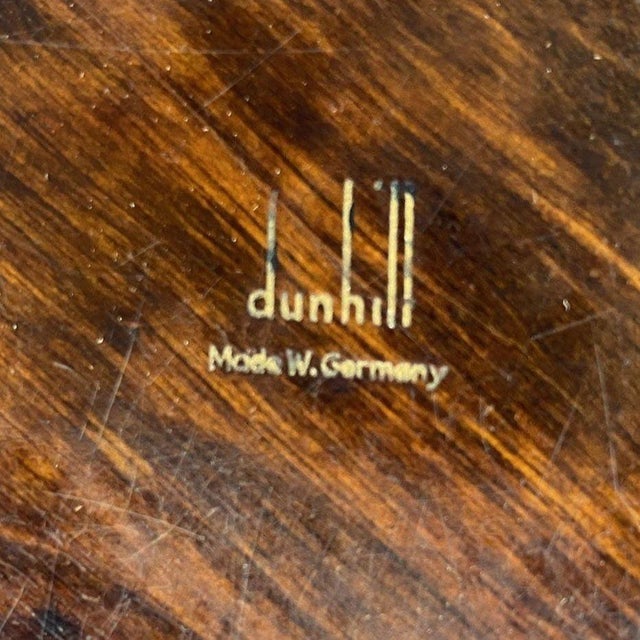 1950s Dunhill Brass and Bloodwood Pipe Holder For Sale - Image 9 of 10