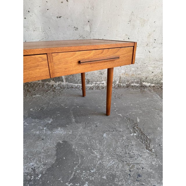 Low Danish Sideboard in Teak from Millenium Design For Sale - Image 3 of 11