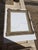 Antique Wood Frame With Carved Gesso Details and Painted Finish For Sale - Image 13 of 18