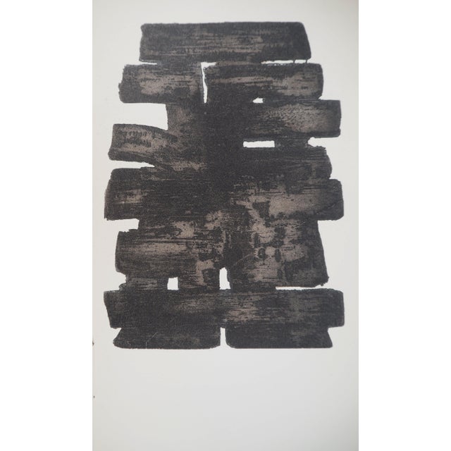 Pierre Soulages, Etching XIII, Lithograph and Stencil For Sale - Image 5 of 5
