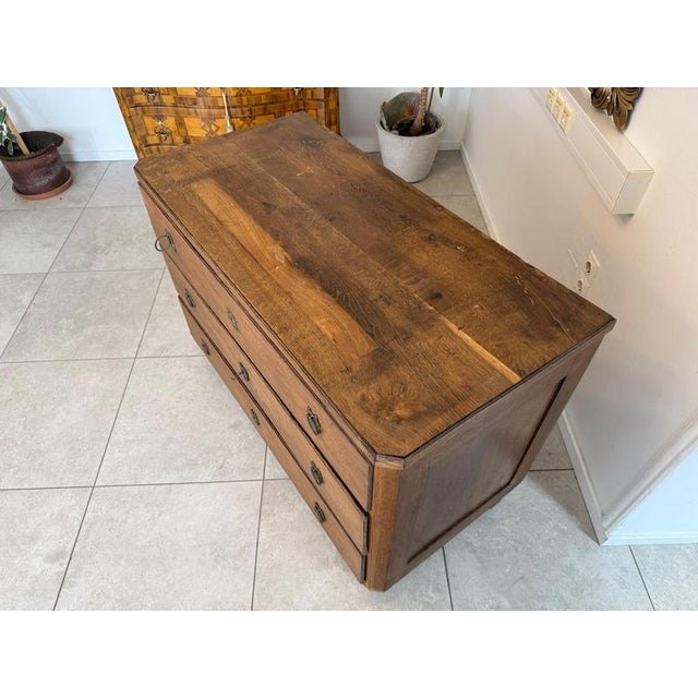 Biedermeier Chest of Drawers in Pine For Sale - Image 6 of 14