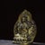 Asian Vintage Gilt Bronze Thousand-Hand Guanyin Statue With Halo For Sale - Image 3 of 9
