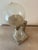 Metal Brushed Aluminum Industrial Hourglass on Stand For Sale - Image 7 of 9
