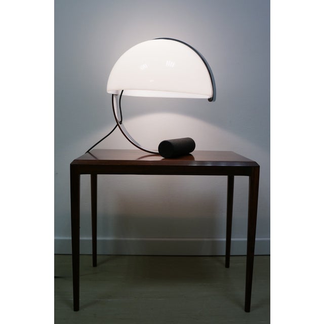 Metal Vintage Italian Table Lamp from Stilnovo, 1960s For Sale - Image 7 of 8