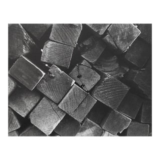 Vintage Abstract Lumber Photograph For Sale