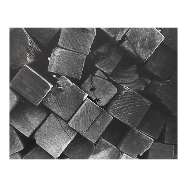 Vintage Abstract Lumber Photograph For Sale