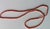 Antique 43" strand necklace without a clasp. The shapes are mainly "oval" alternating with round/ spherical to flat like...