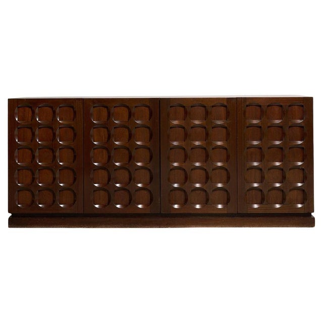 Brutalist Sideboard from De Coene, 1960s For Sale - Image 10 of 10