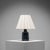 Einar Johansen Blue Glazed Stoneware Table Lamp by Einar Johansen for Søholm Stentøj, Denmark, 1960s For Sale - Image 4 of 8