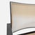 Set of 4 Modern Beige Mesh Armchair With Metal Frame For Sale - Image 10 of 10