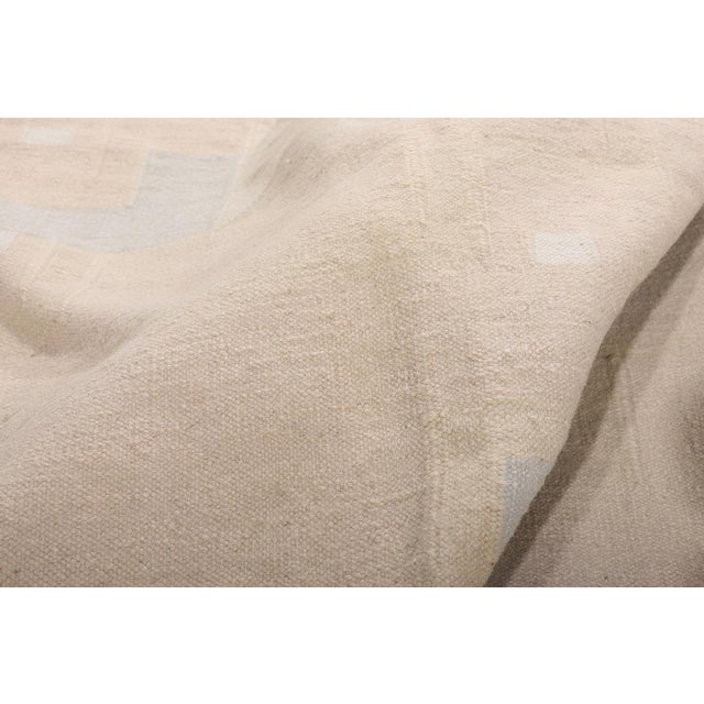 Vintage Indian Dhurrie Rug, 08'10 X 11'07 For Sale In Dallas - Image 6 of 10