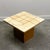 Graphic Travertine Tile Coffee Table on Oak Base, 1970s For Sale - Image 5 of 11