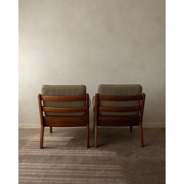 1960s Vintage Senator Chair by Ole Wanscher for Cado, 1960s For Sale - Image 5 of 18