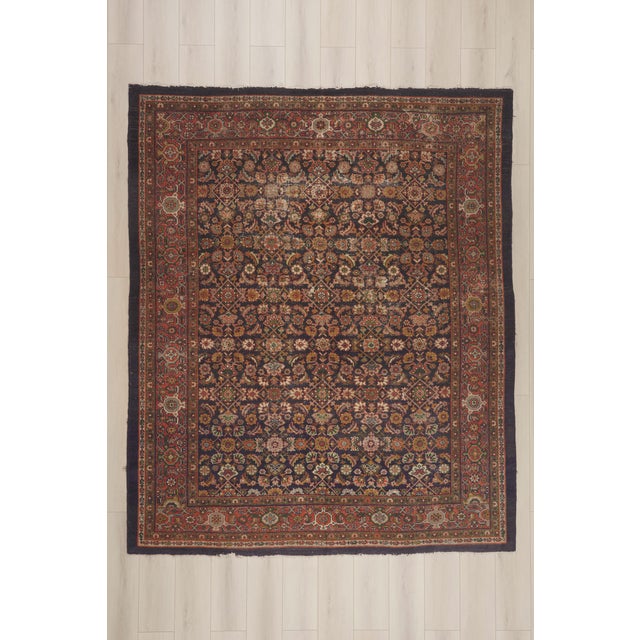 Antique Persian Sultanabad Rug, 08'04 X 10'02 For Sale - Image 10 of 10