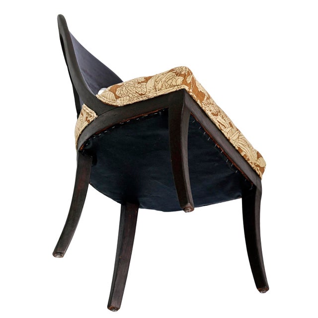 Biedermeier Antique Biedermeier Wood Chairs, Pair For Sale - Image 3 of 8