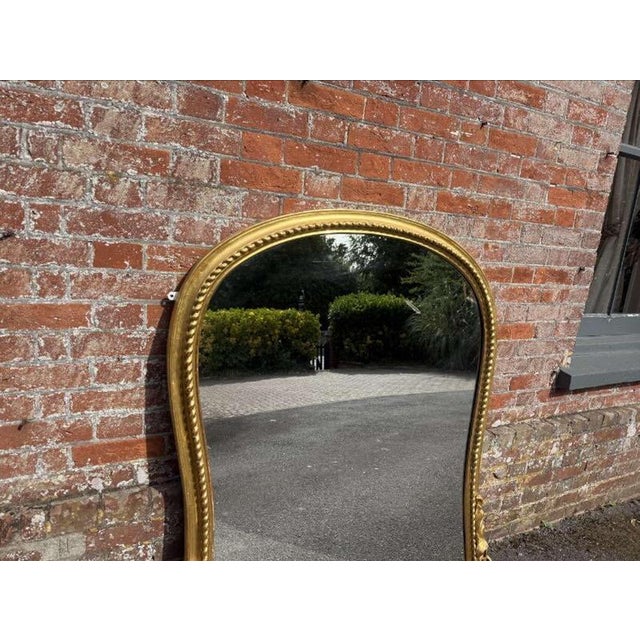 W: 124cm (48.8")H: 134cm (52.8")D: 6cm (2.4") An Exceptional large Antique English 19th Century carved wood & gesso gilt...