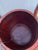 Red Antique Chinese Red Lacquered Wooden Wedding Basket With Dragonfly Lid Motif For Sale - Image 8 of 13