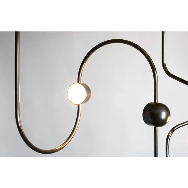 Contemporary Dia Config 2 Led Hanging Lamp by Ovature Studios For Sale - Image 3 of 5
