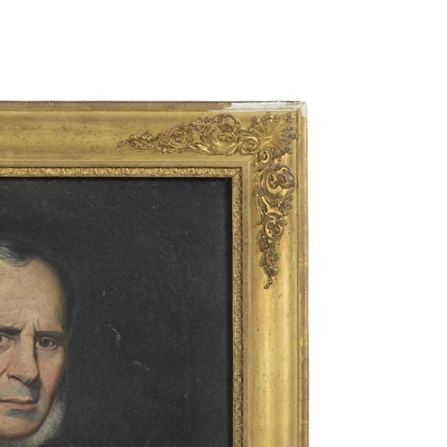 Portrait of a Gentleman, 1920s, Oil on Canvas For Sale - Image 4 of 6