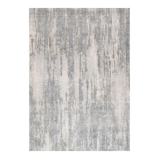 Pasargad Home Beverly Grey Area Rug-12' 0" X 15' 0" For Sale