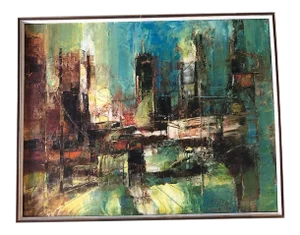 1930’s Renis Zusters Oil Painting