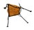 Industrial Mid 20th Century Rustic Modern Iron & Live Edge Wood Dining Chair – Industrial Artisan Style For Sale - Image 3 of 7