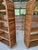 Bielecky Brothers Pair of Vintage Organic Modern Rattan Etagere Shelves With Braided Arch Detail For Sale - Image 4 of 12