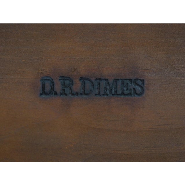 Dr Dimes Primitive Cherry 4 Door Server Buffet For Sale - Image 18 of 18