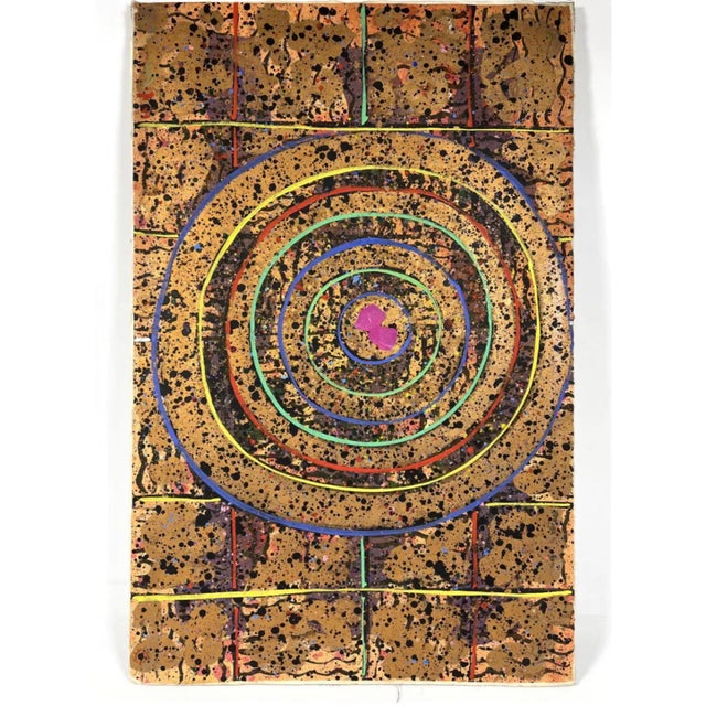 MIng Wang, Chinese American Abstract Expressionist Zen Space Painting WangMing Color School, 1982 For Sale - Image 11 of 18