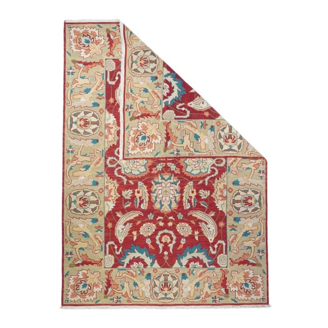 A technique rather than a specific type, in which warps are wrapped by colored wefts to create a pattern. Caucasian,...