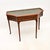 Antique Edwardian Writing Table with Leather Top, 1900s For Sale - Image 3 of 11