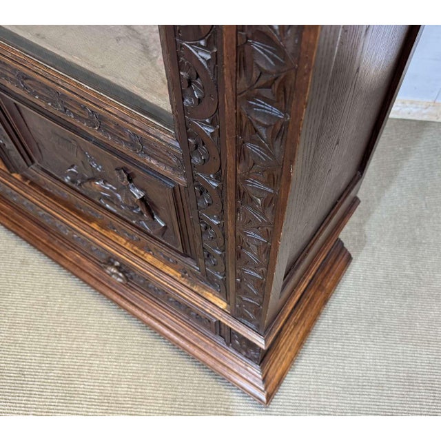 20th Century Breton Chestnut Bookcase For Sale - Image 9 of 18