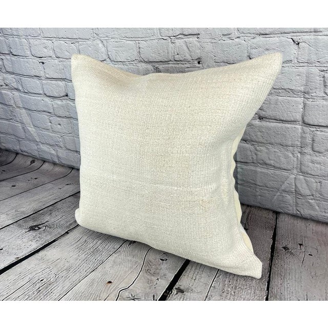 Vintage Pillow Case Turkish Hemp Pillow Decorative Hemp Pillow Dry cleaning only. PILLOW INSERT IS NOT INCLUDED