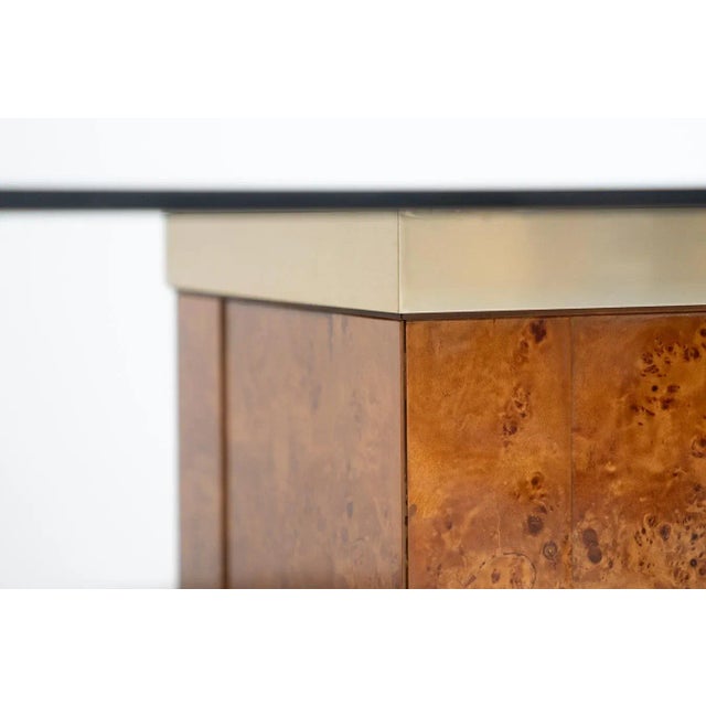 Vintage Dining Table attributed to Jean Claude Mahey for Roche Bobois, 1980s For Sale - Image 9 of 11