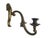 Classicist Bronze Wall Lamp, Poland, 1900s For Sale - Image 9 of 9