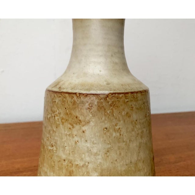 Mid-Century Danish Studio Pottery Minimalist Vase from Søholm, 1960s For Sale - Image 10 of 17