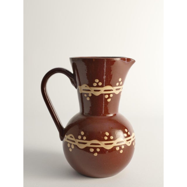 1920s Brown Ceramic Vase by Andersson & Johansson, Höganäs, Sweden, 1920s For Sale - Image 5 of 13