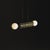 Navazi Medium Horizontal Lamp in Burnished Copper and Frosted Glass by Svitanok For Sale - Image 14 of 18