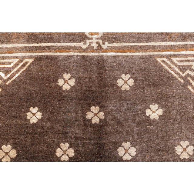 Early 20th Century Doris Leslie Blau Antique Chinese Mongolian Rug For Sale - Image 5 of 8