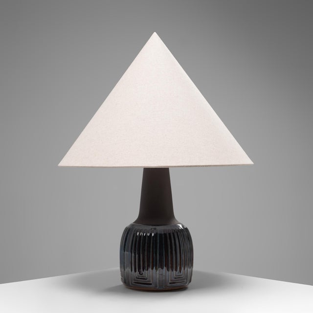 Ceramic Model 1039 Table Lamp from Søholm Stentøj, Denmark, 1960s For Sale - Image 3 of 9