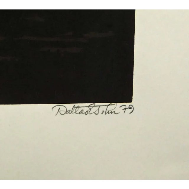 1980s John, Dallas "c.o.d" Signed & Numbered Serigraph Art, Roller Skating For Sale - Image 4 of 5