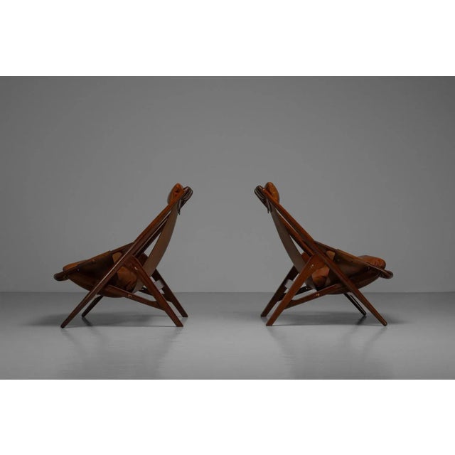 Hunting Chairs by W.D. Andersag for Piacenza, Italy, 1959, Set of 2 For Sale - Image 6 of 18