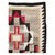A vintage American flatweave throw rug handmade by the Navajo tribe during the mid-20th century. Measures: 3' 1" x 5' 9".