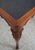 1940s Vintage Leather Top Louis XV Style Carved Table W. 4 Chairs For Sale - Image 5 of 18