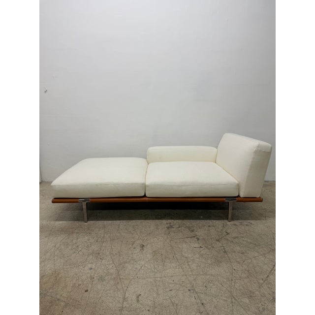 Let It Be Modular Fabric and Leather Daybeds for Poltrona Frau - A Pair For Sale In Miami - Image 6 of 18