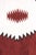 Modern Pasargad Home Tuscany Red Wool Area Rug- 8' 9'' X 11'11'' For Sale - Image 3 of 5